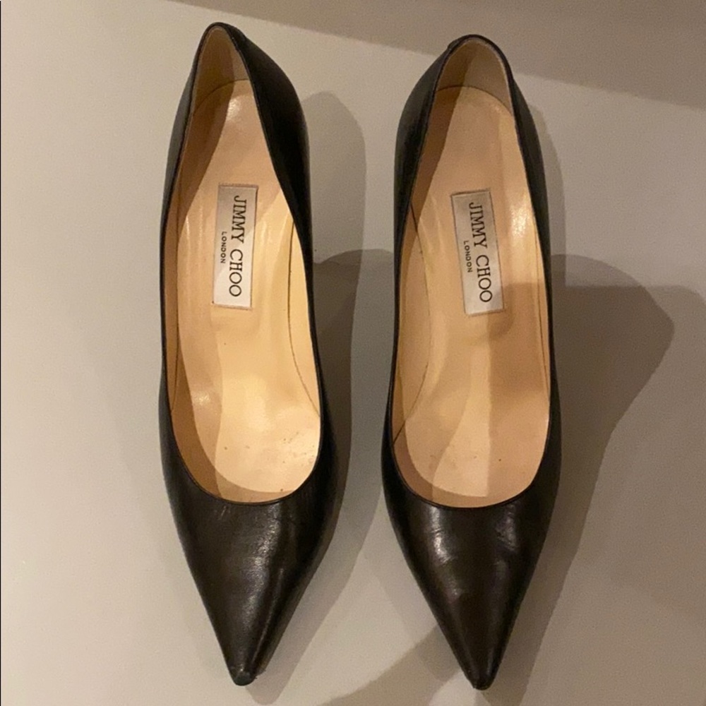 Jimmy Choo Agnes black leather, 39.5